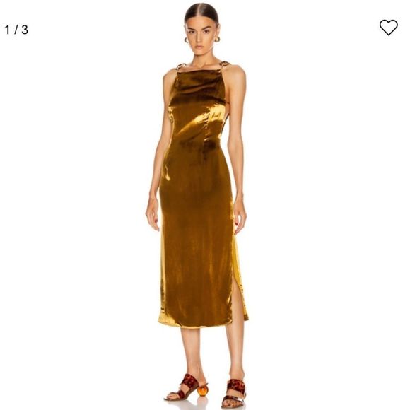 cult gaia Dresses & Skirts - CULT GAIA Mina velvet midi dress $700